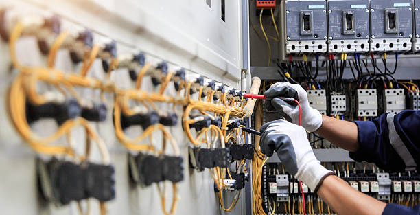 Professional Electrician technician working in South Burlington, VT